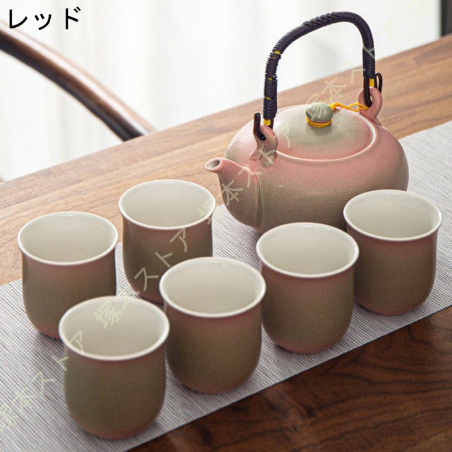 美しい茶道具セット 陶器製 急須と湯呑み 茶道具セット 陶器製 急須と湯呑み