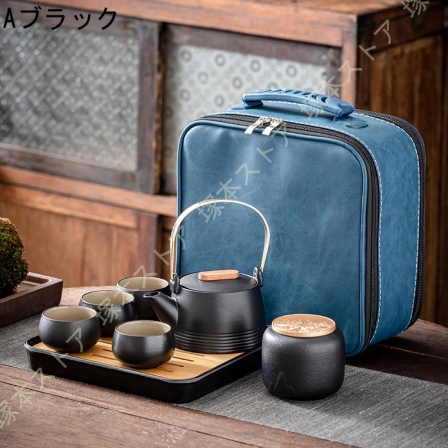 花水彩 6客ポット茶器 ポット 急須 こうおんゆうやく 紅茶 湯呑み