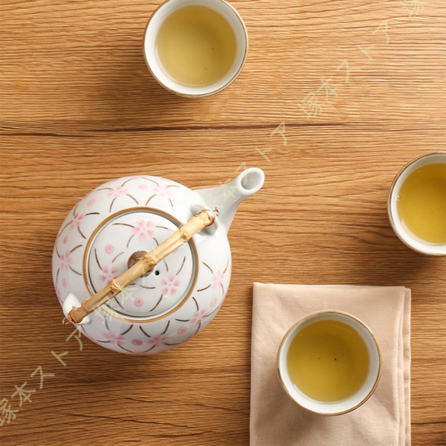 茶器 セット 急須セット お茶セット 和風 湯呑み 茶道具 磁器 茶托付き