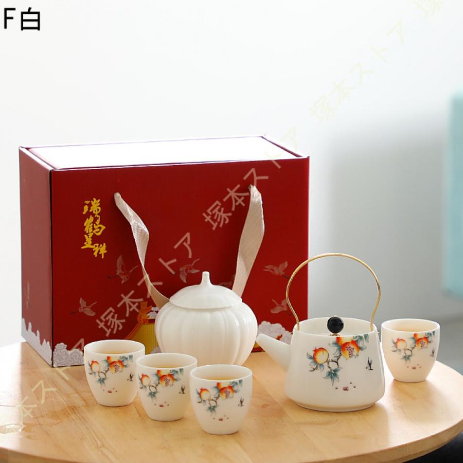 ティーセット　アンティークポット　出西窯　竹細工　駿河　お盆 ティーセット アンティークポット 出西窯 竹細工 駿河 お盆