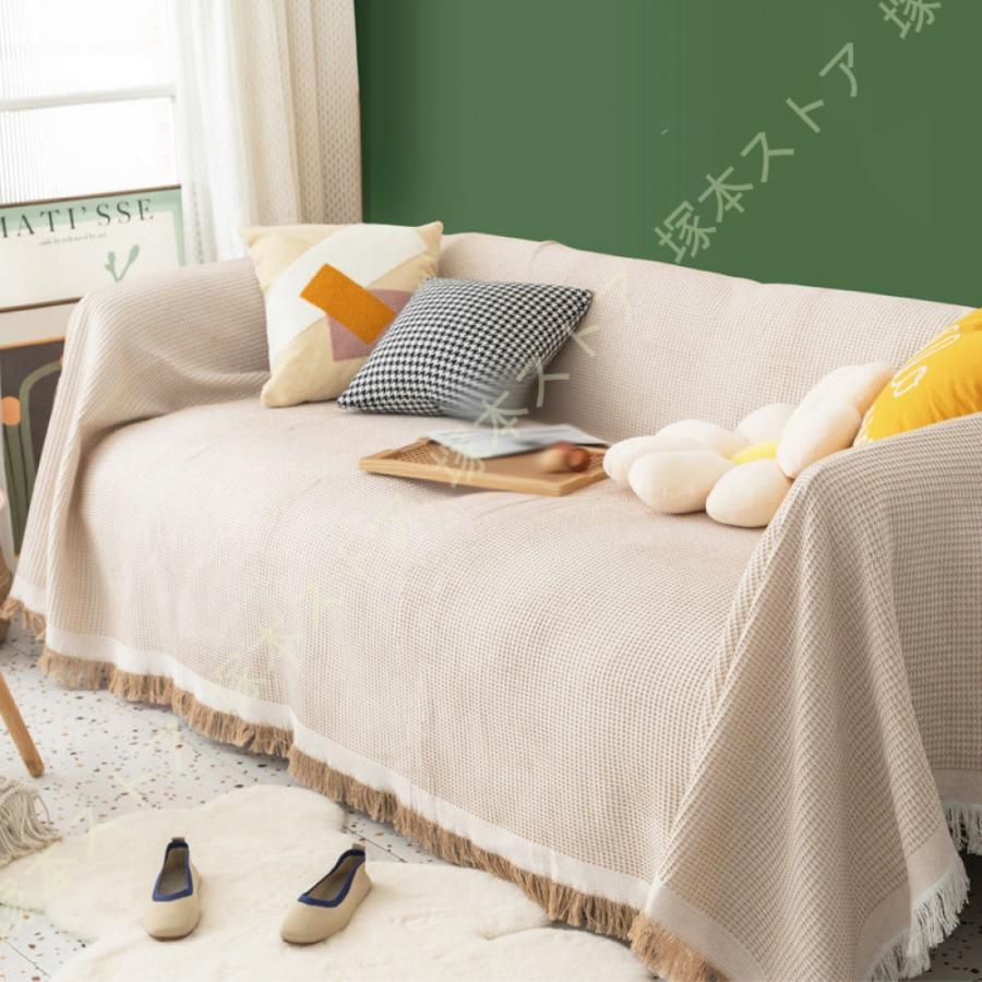 マルチカバー バリ織り 厚手 180*300cm インド綿100％ アジアン