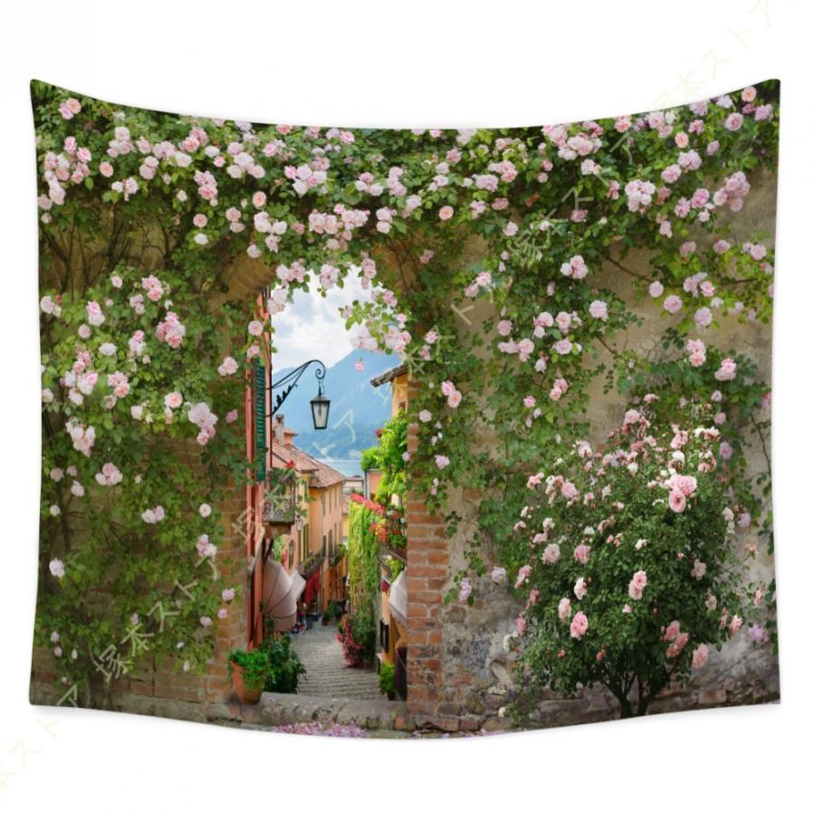 本命ギフト タペストリー 富士山 風景 絶景 景色 窓 絵 花 山 和風 きれい さわやか 癒し おしゃれ ポスター 大きい インスタ映え グッズ テレワーク 背景 リモートワーク Supplystudies Com