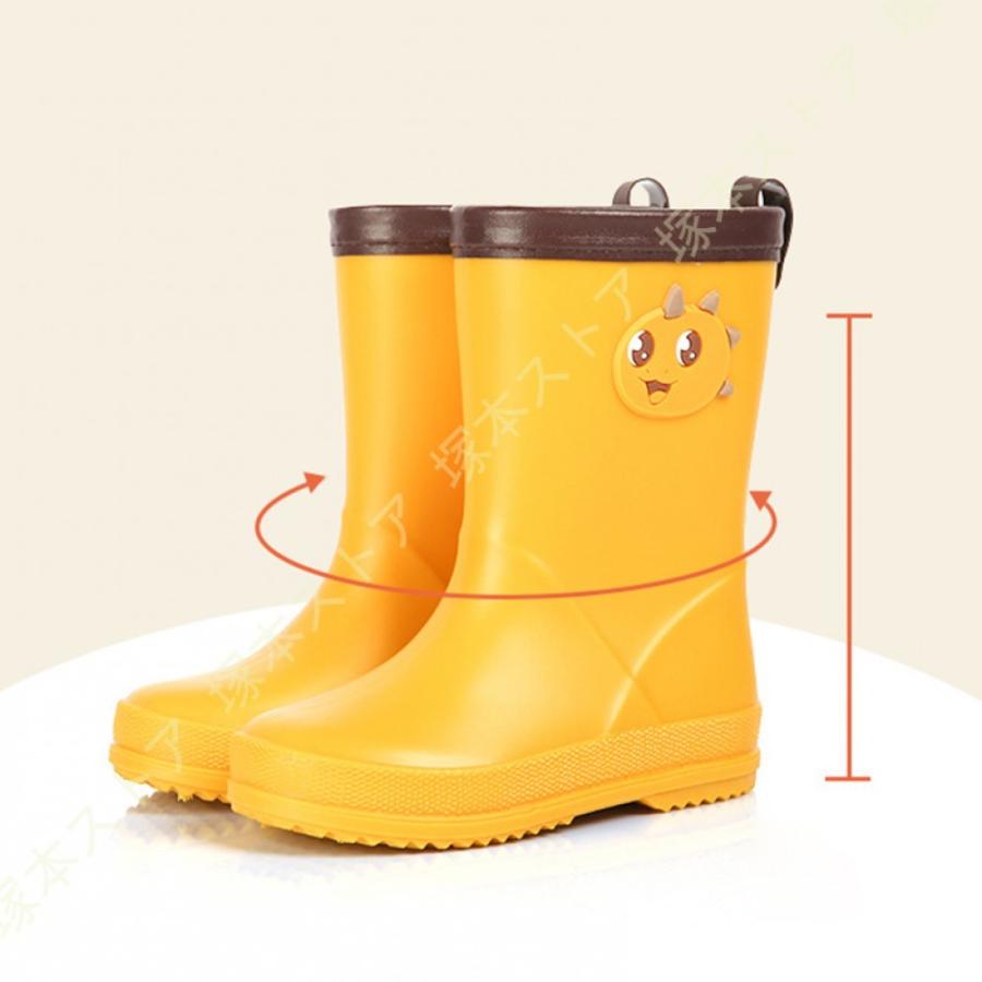 長靴 キッズ レインブーツ ジュニア 子供用 女の子 男の子 子供 こども 軽い 軽量 雨 雪 レインシューズ スノーブーツ ラバーブーツ 防水 撥水 可愛い レインシューズ カラー イエロー Kingsafaritours Com