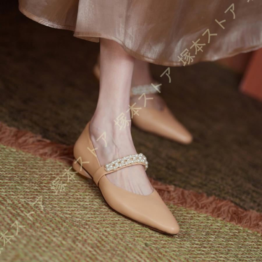 古典 歩きやすい ローヒール ポインテッドトゥ パンプス ストラップ レディース ローヒール ポインテッドトゥ パンプス ストラップ レディース 痛くない コンフォート クッション 可愛い 通勤 卒業式 ぺたんこ フラットシューズ シューズ Sergiopizarro Com Co