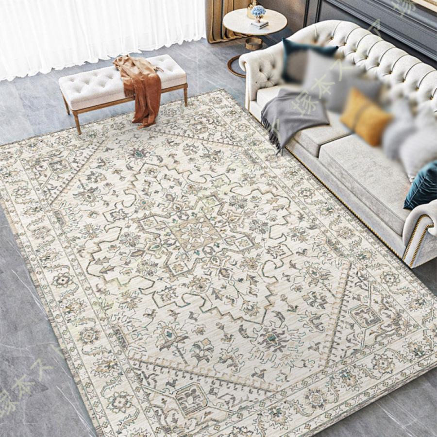 春夏秋冬 カントリー調 ラグ アメリカン風 キリム柄 折り畳み モロッコ