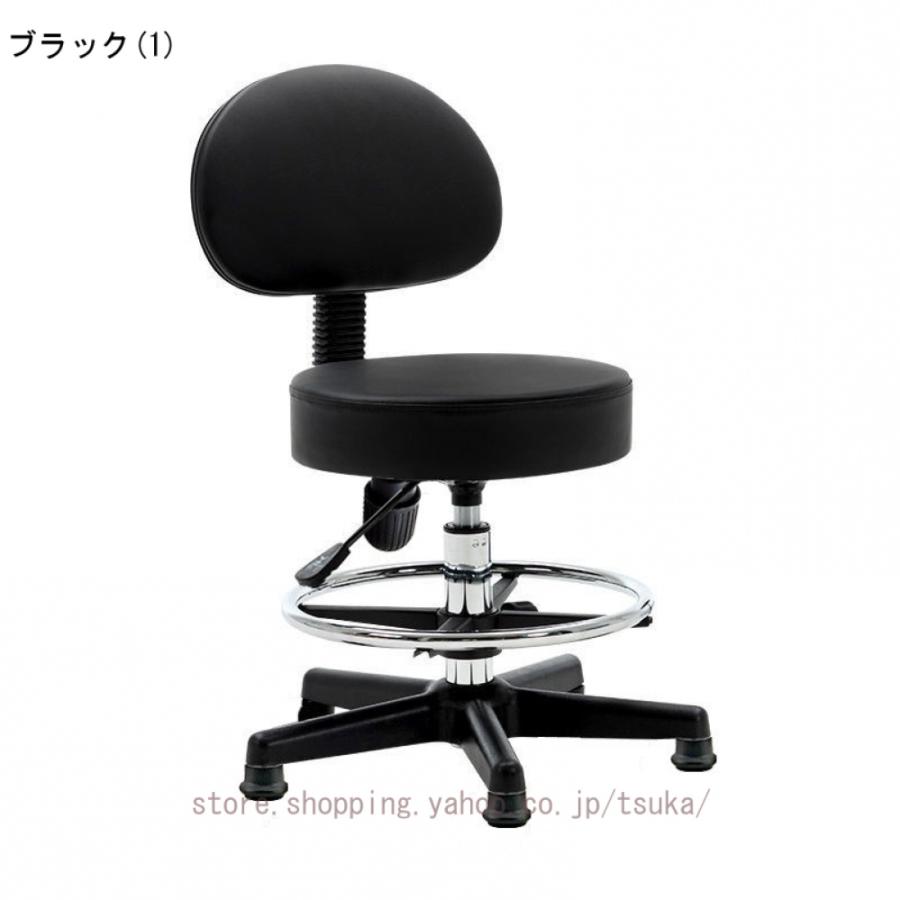 昇降式スツール 座面高さ50-70cm シンプル 回転椅子 チェア スツール