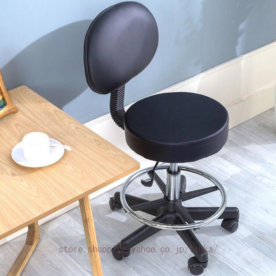 昇降式スツール 座面高さ50-70cm シンプル 回転椅子 チェア スツール