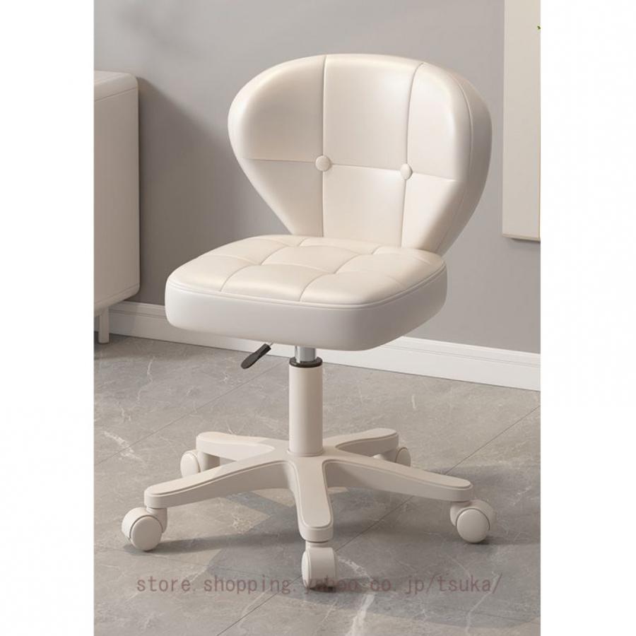 キッチンチェア キャスター付き 椅子 カウンターチェア 背もたれ付き