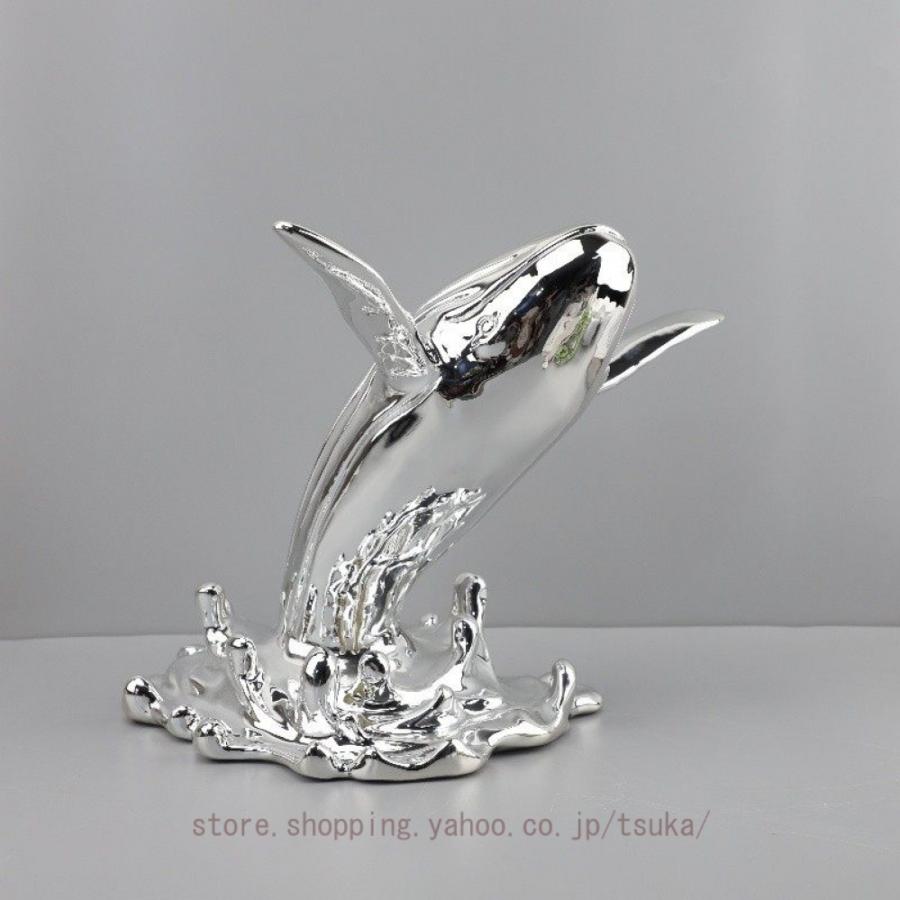 クジラの置物 鯨のオーナメントコレクション ギフトアート モダン