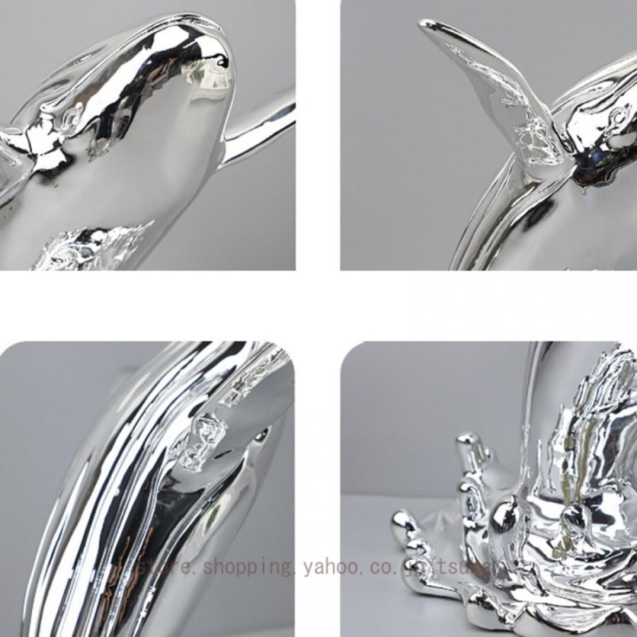 クジラの置物 鯨のオーナメントコレクション ギフトアート モダン