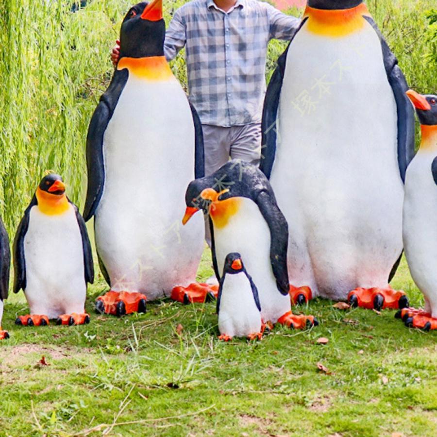 ガーデンオーナメント 動物 ペンギン 置物 鹿 ガーデニング オブジェ