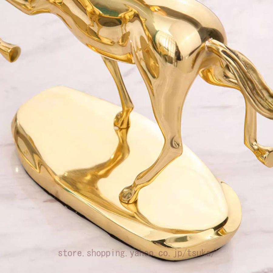 馬の置物 風水グッズ 真鍮製 干支 午 仕事運アップ 開運グッズ