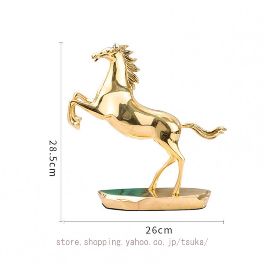 馬の置物 風水グッズ 真鍮製 干支 午 仕事運アップ 開運グッズ