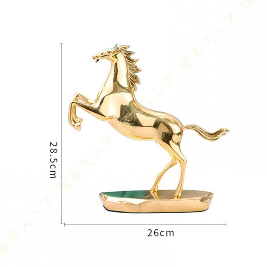 真鍮、鉄製　馬の置物 3点 真鍮、鉄製 馬の置物 3点