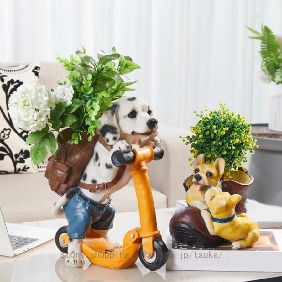 犬 置物 ガーデン 動物 ガーデニンググッズ 芝生 玄関先 庭 アウトドア