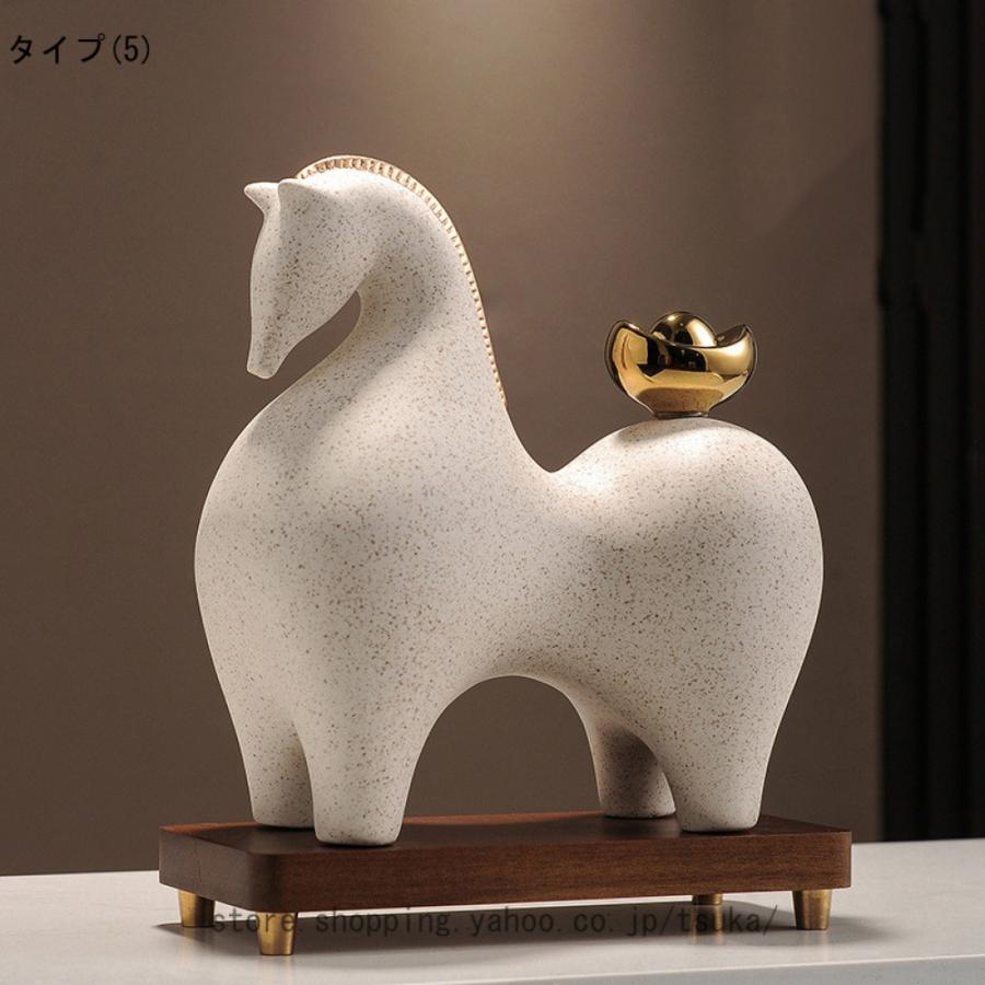 馬の置物 風水グッズ レジン 干支 午 仕事運アップ 開運グッズ 金運