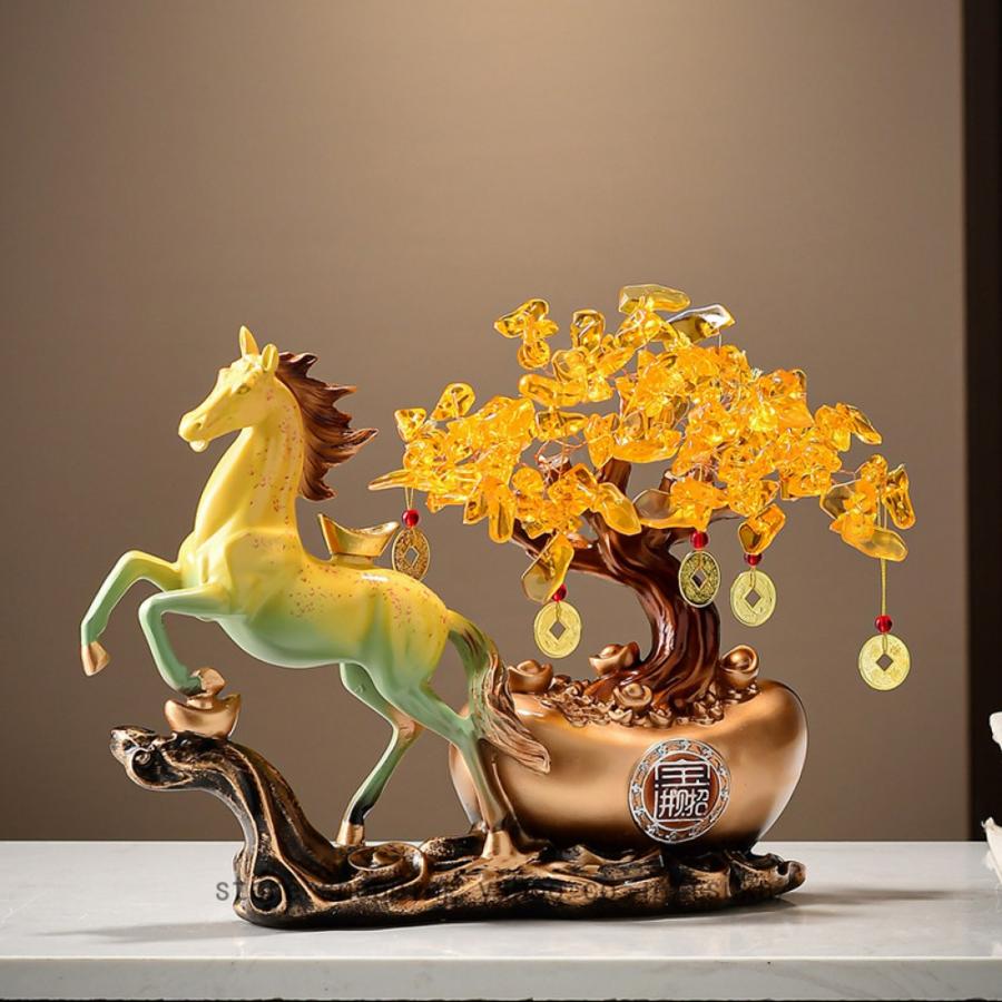 銅制 鎏金即馬発財置件 干支馬 家住宅 応接間 書斎 玄関 置物 装飾品 工芸品 銅制 鎏金即馬発財置件 干支馬 家住宅 応接間 書斎 玄関 置物 装飾品
