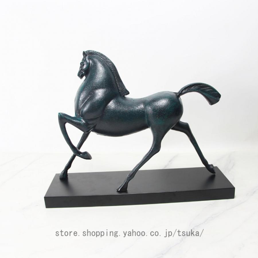 馬の置物 風水グッズ 合金 干支 午 仕事運アップ 開運グッズ 金運