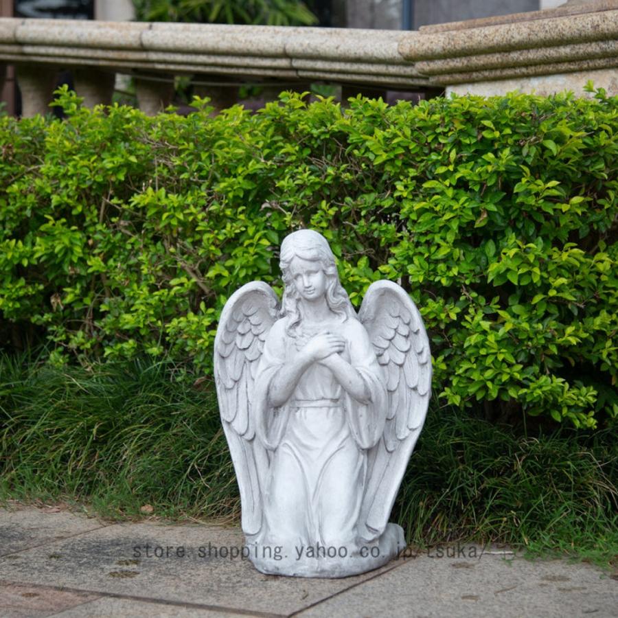 天使 置物 人形 大型 オブジェ お祈り エンジェル インテリア 平和