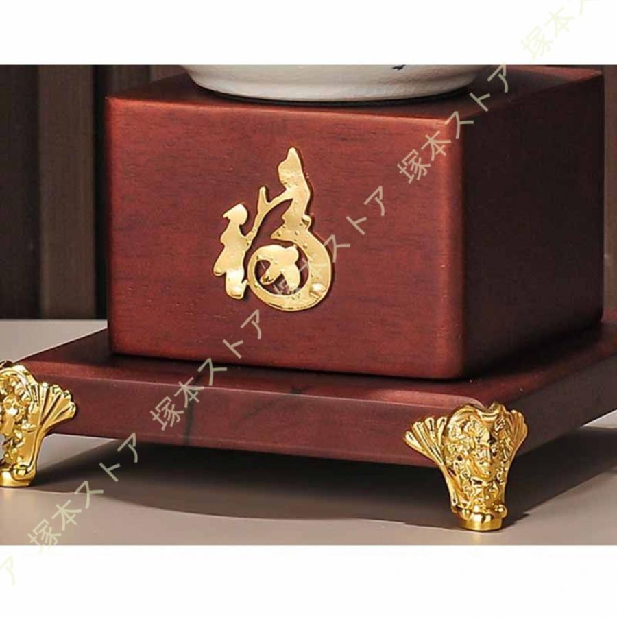 招財樹 ひょうたん 福運 置物 風水アイテム セラミック インテリア