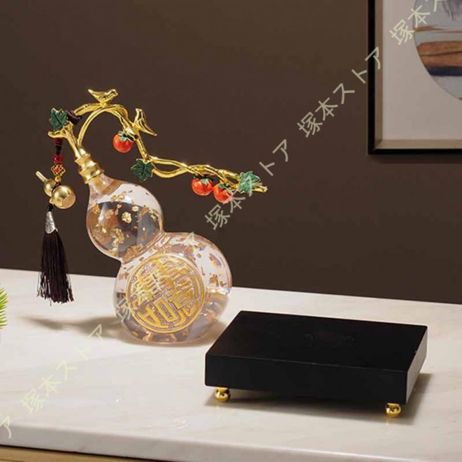 風水グッズ 置物 瓢箪 ひょうたん置物 樹脂瓢箪 風水ひょうたん 鎮宅