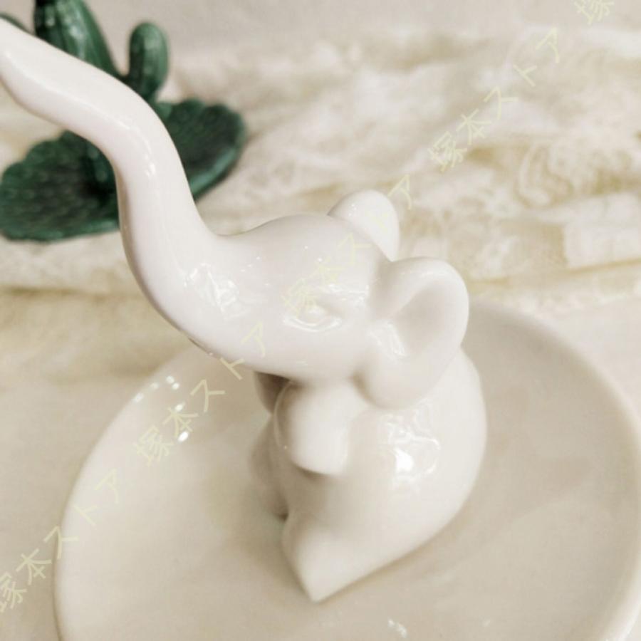 きつね アクセサリースタンド アクセサリートレイ 可愛い リング