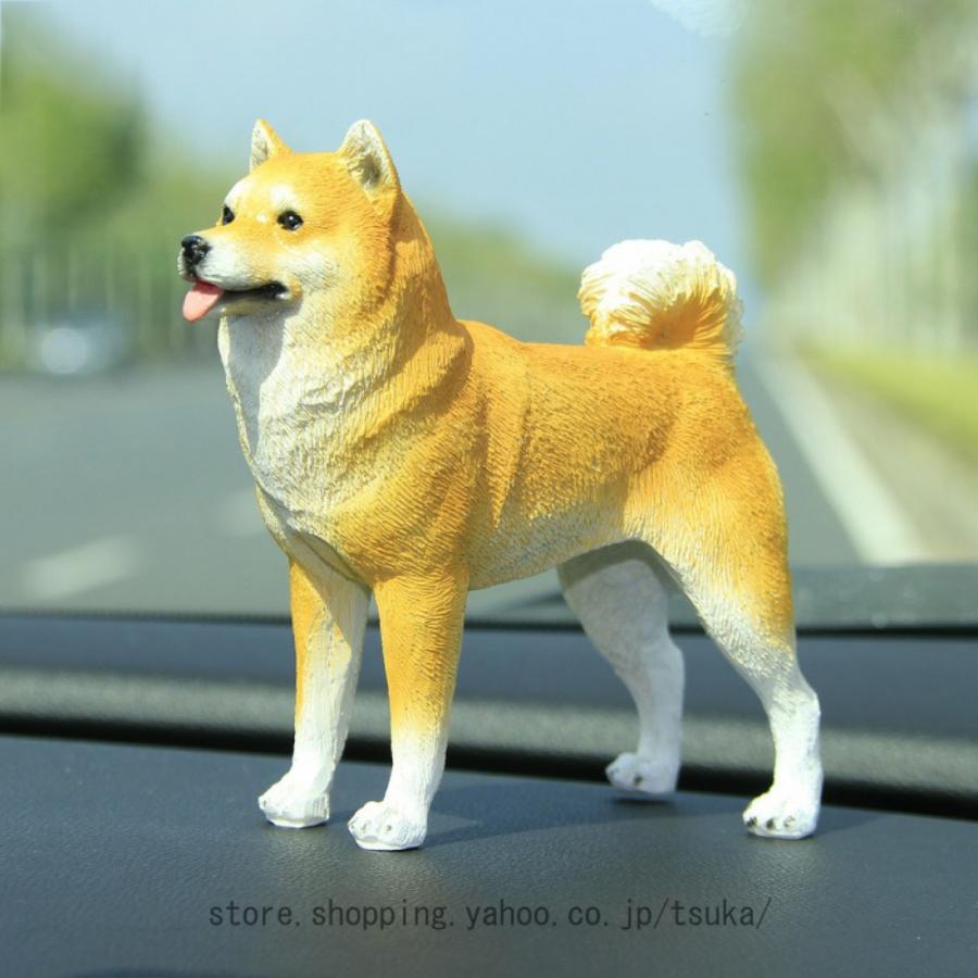 柴犬 グッズ 柴犬の置物 車用 おもしろ雑貨 インテリア フィギュア