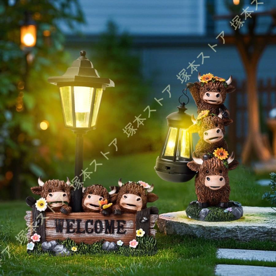 ソーラー ガーデンライト ガーデンオーナメント 花壇 ソーラーライト