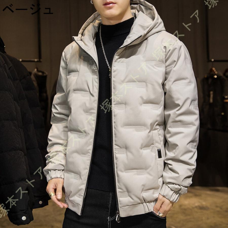 ダウンジャケット メンズ ジャケット 厚手 ダウンコート 軽量 アウトドア アウター 大きいサイズ 冬服 ダウンコート ショートコート ジップアップ 防風 防寒_6