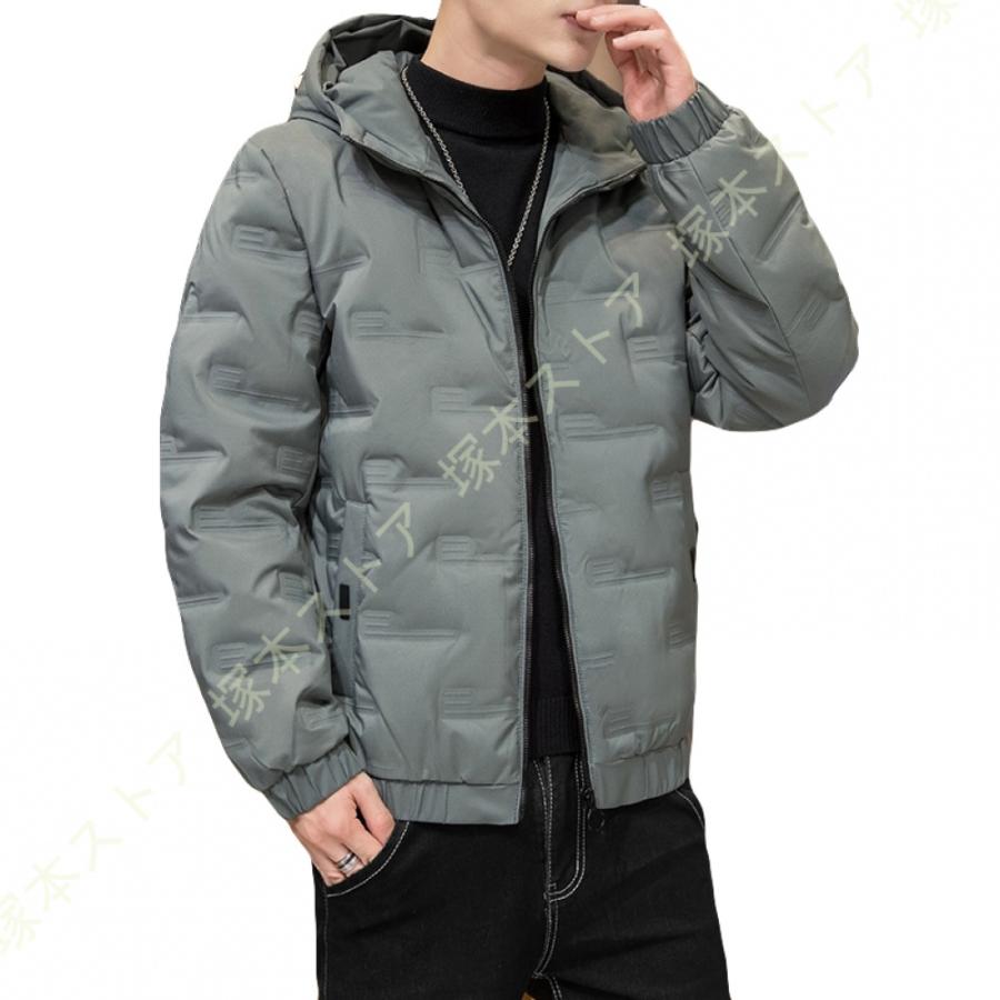 ダウンジャケット メンズ ジャケット 厚手 ダウンコート 軽量 アウトドア アウター 大きいサイズ 冬服 ダウンコート ショートコート ジップアップ 防風 防寒_7