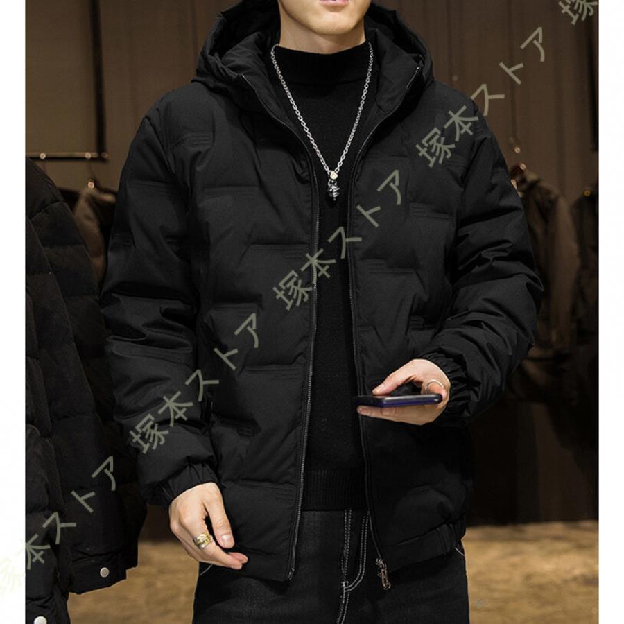 ダウンジャケット メンズ ジャケット 厚手 ダウンコート 軽量 アウトドア アウター 大きいサイズ 冬服 ダウンコート ショートコート ジップアップ 防風 防寒_12