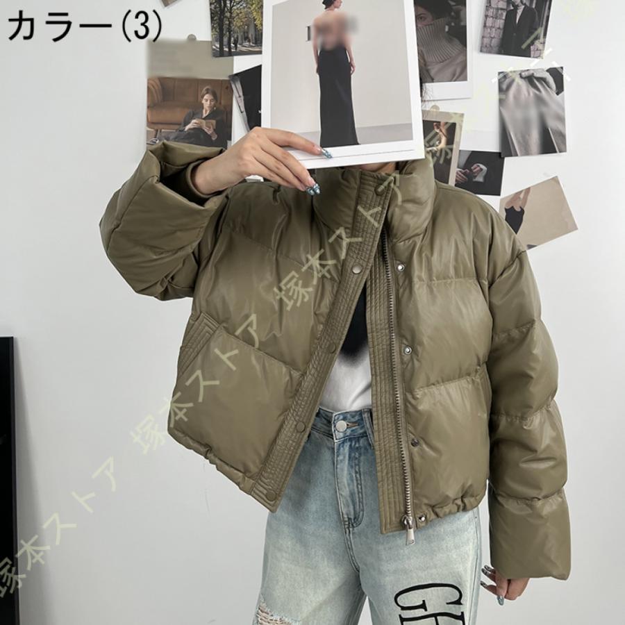 ダウンコート レディース 冬 アウター 軽量 カジュアル 秋冬 防寒 暖かい ショート コート 大きいサイズ かっこいい ダウンジャケット 保温 防風 ダウンコート_8