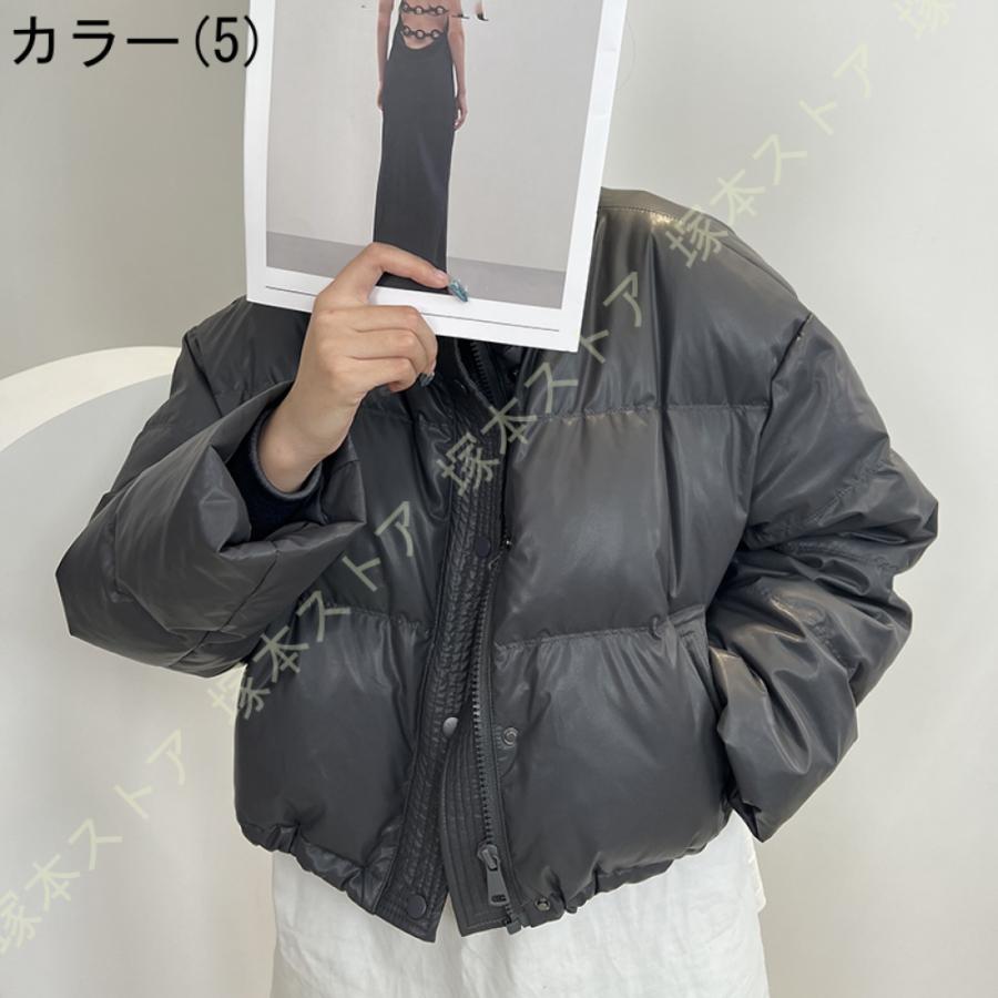 ダウンコート レディース 冬 アウター 軽量 カジュアル 秋冬 防寒 暖かい ショート コート 大きいサイズ かっこいい ダウンジャケット 保温 防風 ダウンコート_10