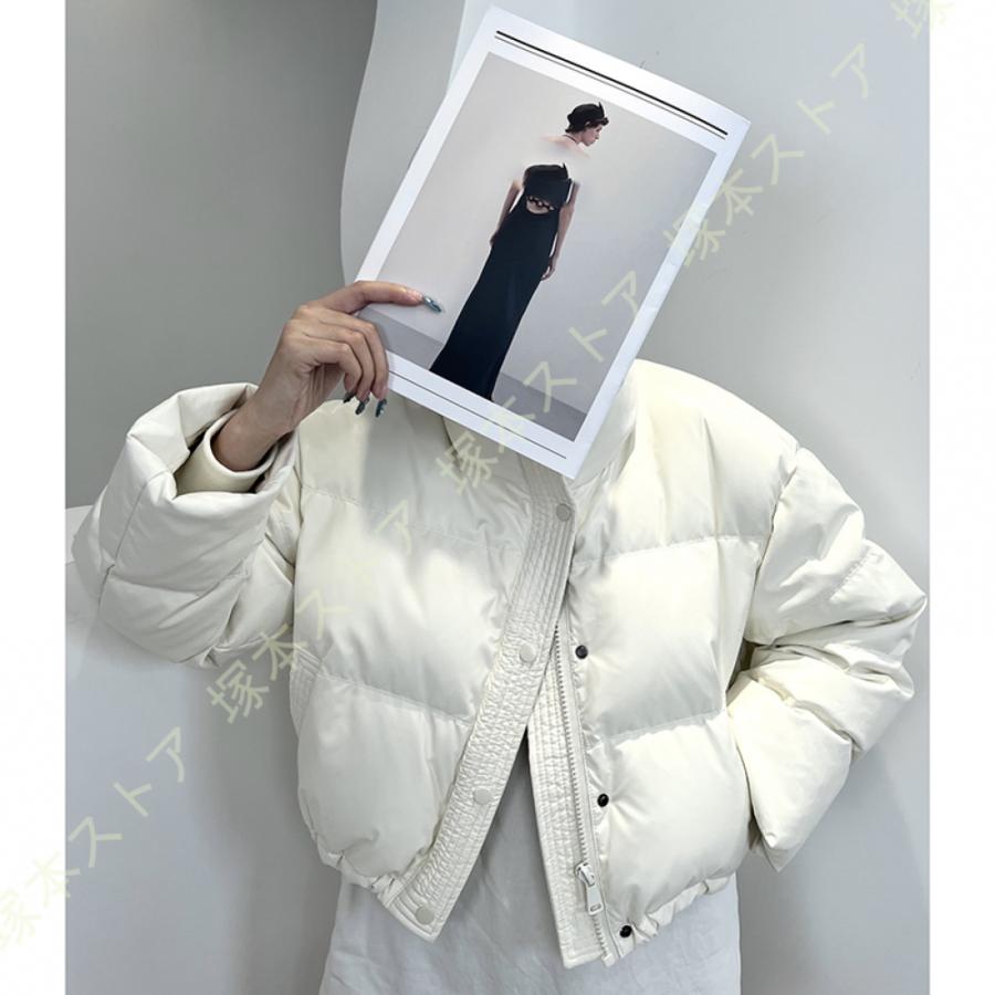 ダウンコート レディース 冬 アウター 軽量 カジュアル 秋冬 防寒 暖かい ショート コート 大きいサイズ かっこいい ダウンジャケット 保温 防風 ダウンコート_13