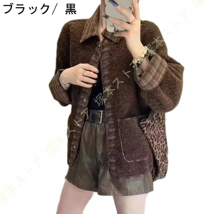 ボアブルゾン ボアジャケット フード付き ボアコート ボア ブルゾン ジャケット コート アウター マウンテンパーカー フリースジャケット スタンドブルゾン |  | 04