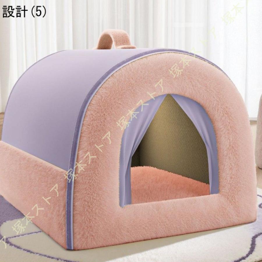 ペットベッド ドーム 猫 犬 ベッド 小型犬 通年 冬 ペットハウス 猫の