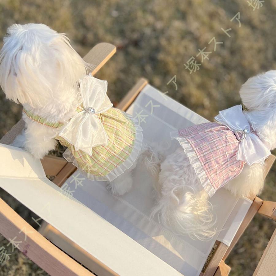 ペット服 かわいい 犬服 ワンピース 春夏 猫服 犬の洋服 スカート 白 Amazon | [JUI3N] ペット 犬用 スカート猫の服 春夏 ペットの服