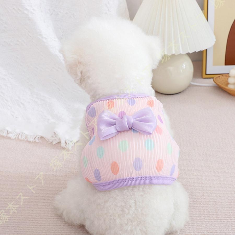 犬の服 春夏 かわいい ペット服 袖なし キャミソール おしゃれ 通気 速乾 犬 猫 ドッグウェア 夏服 お出かけ 散歩 抜け毛対策 着せやすい 夏対策 女の子 |  | 13