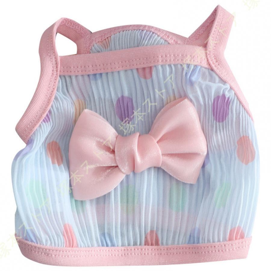 犬の服 春夏 かわいい ペット服 袖なし キャミソール おしゃれ 通気 速乾 犬 猫 ドッグウェア 夏服 お出かけ 散歩 抜け毛対策 着せやすい 夏対策 女の子 |  | 10