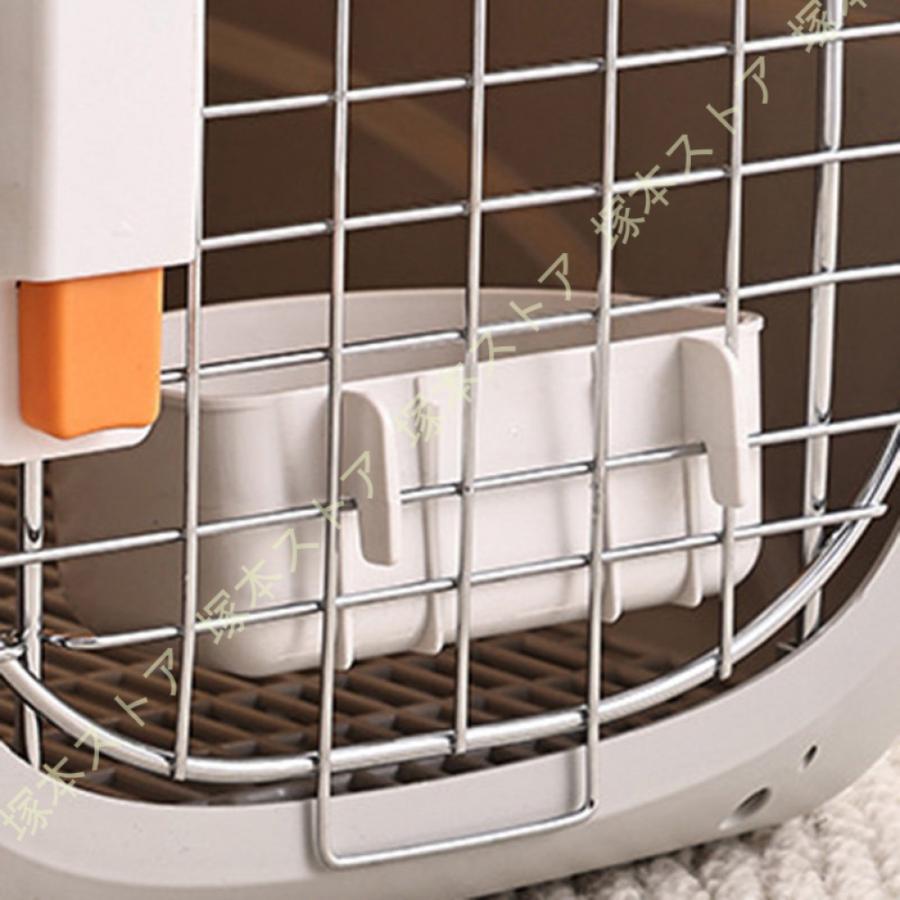 犬猫兼用キャリー ペットケンネル ペットゲージ ケージ ハードキャリー 取っ手付き 室内用ハウス 小型犬 猫 ペット 移動 外出 旅行 防災 グッズ ハウス |  | 14