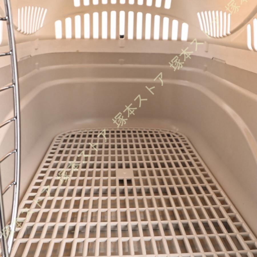 犬猫兼用キャリー ペットケンネル ペットゲージ ケージ ハードキャリー 取っ手付き 室内用ハウス 小型犬 猫 ペット 移動 外出 旅行 防災 グッズ ハウス |  | 17