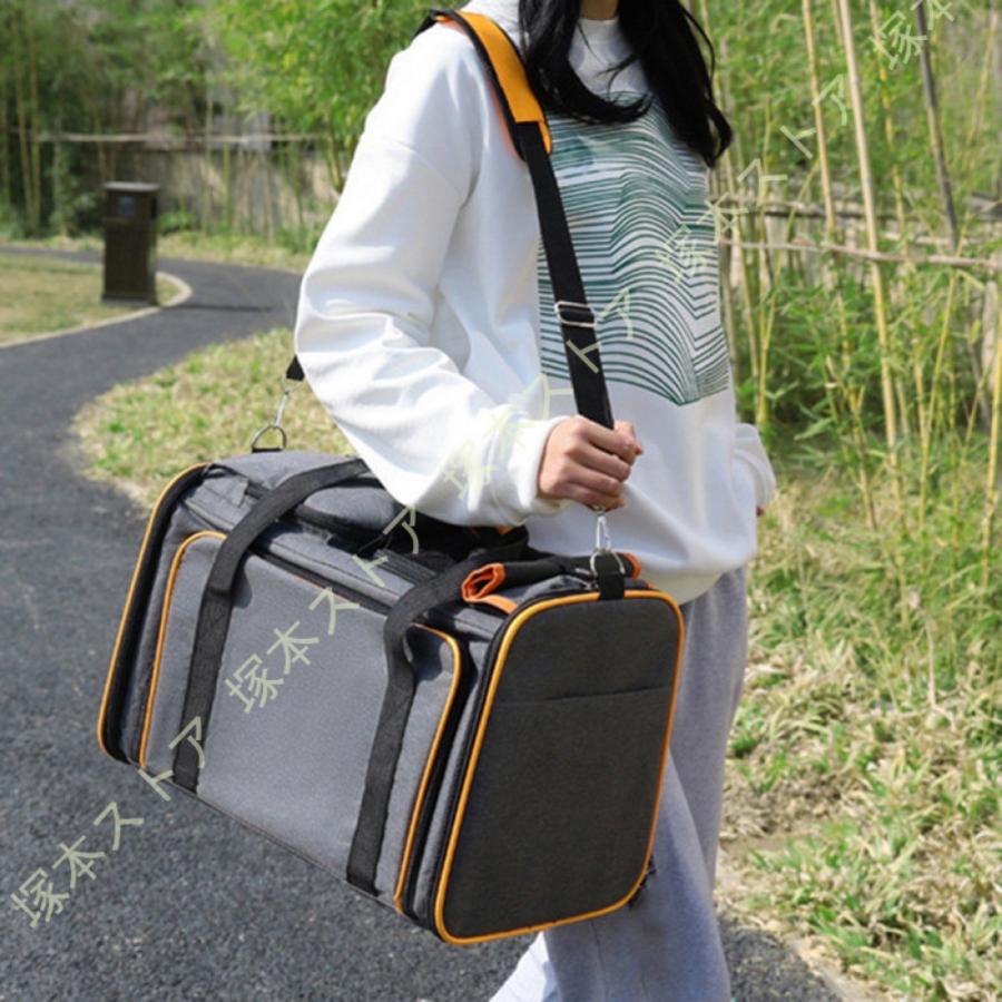 ペットキャリーバック 折り畳み ペットバック ペットキャリー 折りたたみ ペット 犬用 猫用 小型 中型 キャリーケース 通院 災害時 ペット キャリーバック_17