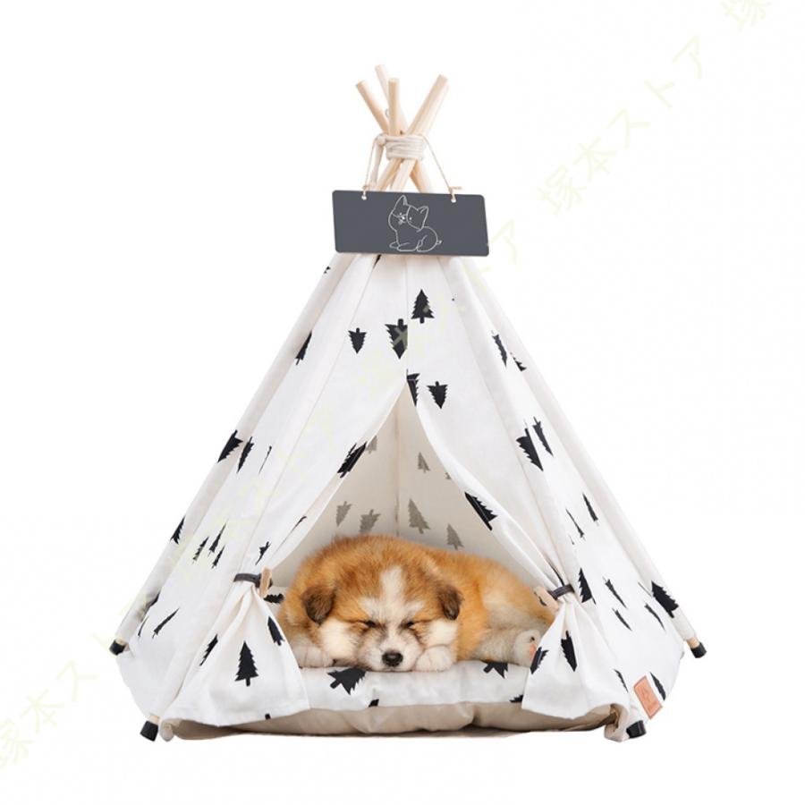 ペットテント 猫 テント 犬のテント 犬猫用 夏 屋内 屋外 ペットハウス 組み立て式 夏冬 2way オールシーズン 子猫 ベッド 猫 犬 ベッド ペットベッド ドームの画像