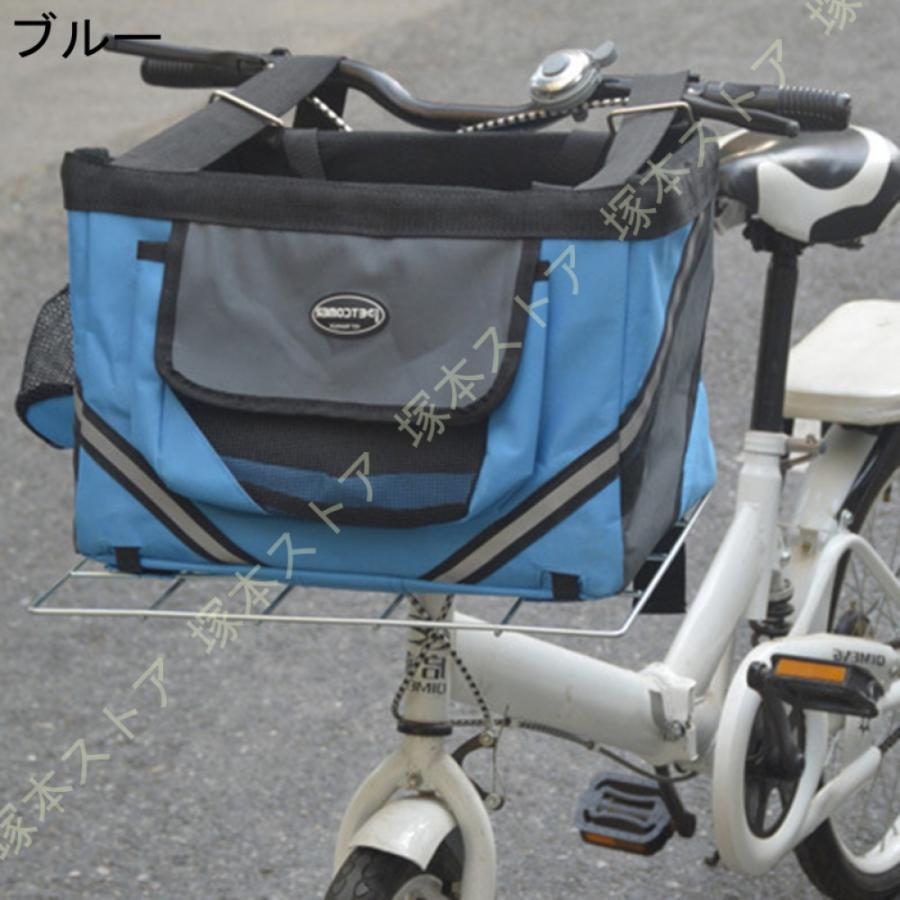 折り畳み自転車 かご ペットキャリー 猫バッグ 犬バッグ お出かけ 携帯 ショルダーバッグ テディ 小型犬用 通気性いい 自転車前カゴ バスケット 脱着式 防水_4