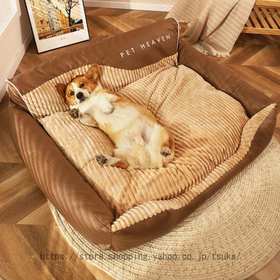 猫 ベッド 犬 ペットベッド 犬用ベット 洗える ふわふわ 大型 ネコ用