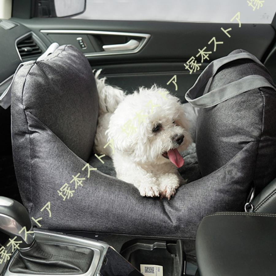 犬 ドライブ ベッド ドライブボックス 小型犬 キャリーバック 2way 柴犬 車 ドライブベッド ドライブシート ドライブ お出かけ用品 旅行 おしゃれの画像