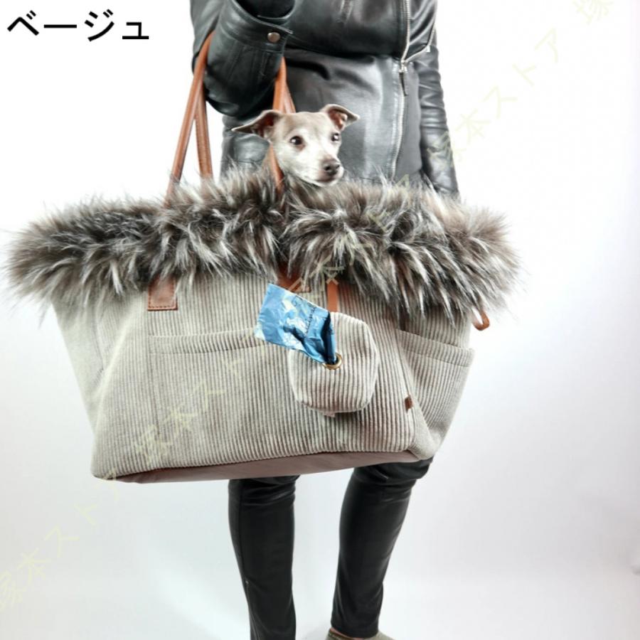 犬猫用 猫キャリーバッグ ペットキャリーバッグ ショルダーバッグ 軽量 便利 顔出し 猫 小型犬 リュックきゃりーバッグ 折りたたみ 2way 安定性抜_3