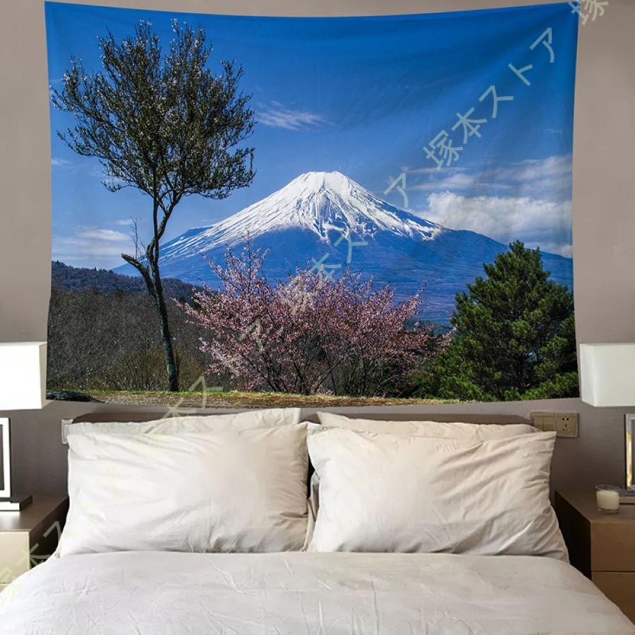 開店記念セール タペストリー 居間装飾 ウォールアート 景色 ビーチタオル 森林 癒し 空 グリーン 木 植物 風景 部屋 リビング テーブルクロス マンション 引っ越し 新居 写真 Wantannas Go Id