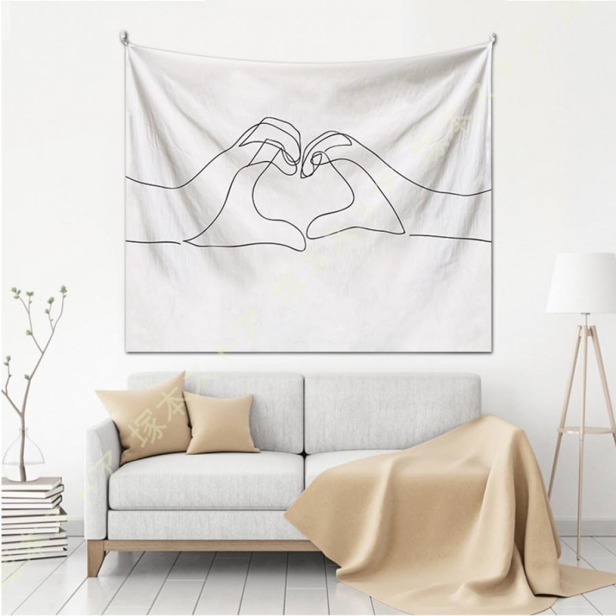 現代ファッション軽いリビング装飾画北欧風美人抽象人物掛け玄関廊下縦版画 現代ファッション軽いリビング装飾画北欧風美人抽象人物掛け玄関