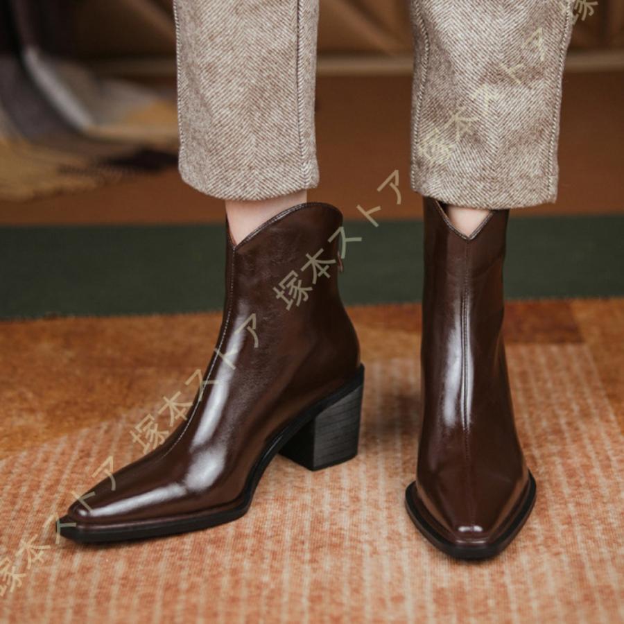 人気メーカー ブーツ ショート スムース スクエアトゥ バックファスナー ショートブーツ 6センチヒール おしゃれ レディース ファスナー ブラック ベージュ 小さいサイズ 最短当日発送 Www Superavila Com